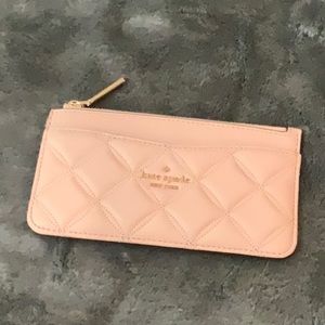 Light pink small card holder